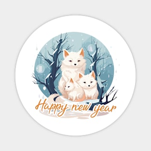 Happy new year Magnet